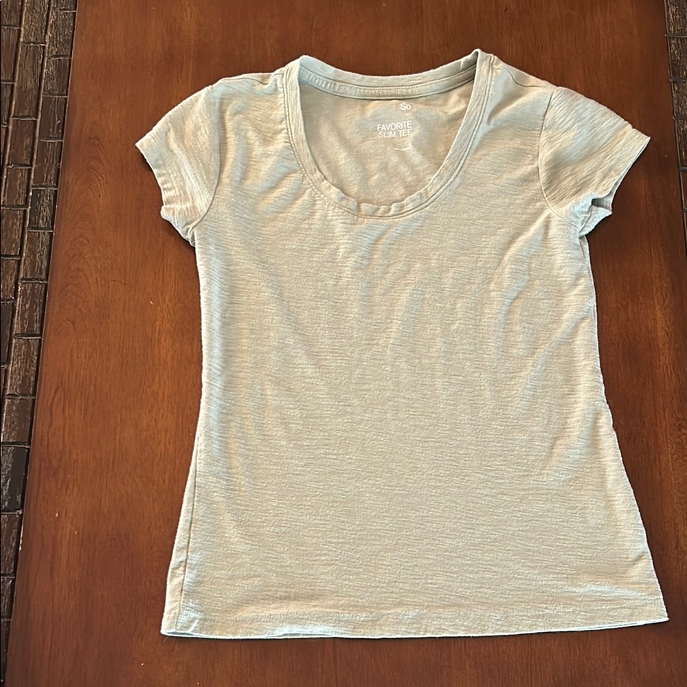 Hanes Women's Green T-Shirt